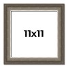 PosterPalooza | Square Weathered Black Picture Frame - UV Acrylic, Foam Board Backing, Hanging Hardware - 2 of 4
