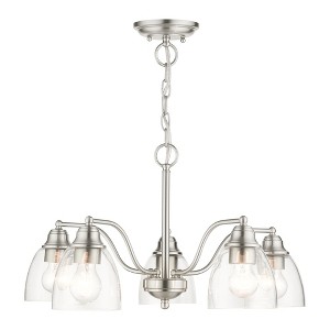 Livex Lighting Montgomery 5 - Light Chandelier in  Brushed Nickel - 1 of 1