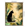 Amanti Art Cats Life Jungle by Justyna Jaszke Framed Canvas Wall Art - 3 of 4