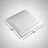 Hike Crew 14 Inch RV Fan Replacement Lid – White Cover – UV-Resistant, Durable, Easy to Install - 2 of 4
