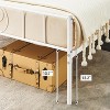 Metal Platform Bed Frame with Headboard & Footboard, Steel Slats Mattress Foundation No Box Spring Needed, 800Lbs Capacity, Noise-Free - 4 of 4