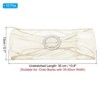 Unique Bargains Polyester Wedding Decoration Stretch Chair Sashes Bows 10 Pcs - 2 of 4