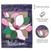Magnolia Garden Welcome Large Magnolia 13 x 18 Inch Polyester Garden Flag - 2 of 2