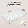 KeaBabies 2pk Soothe Fitted Crib Sheets Neutral, Organic Baby Crib Sheets, Fits Standard Nursery Baby Mattress - 3 of 4