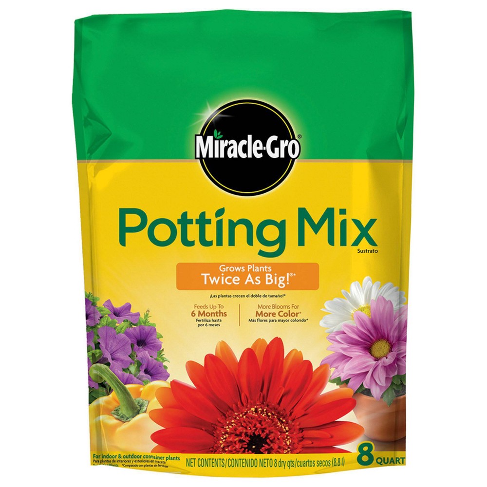 Photos - Garden & Outdoor Decoration Miracle-Gro Premium Potting Mix 8qt