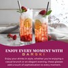Barski Highball Drinking Glasses, Made with Fine European Craftmanship, Dishwasher Safe, 13 oz - 4 PK - 2 of 4