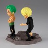 Bandai - Banpresto - One Piece - World Collectable Figure: Log Stories - Roronoa Zoro & Sanji "...NOTHING...AT ALL!!!!" - 2 of 4