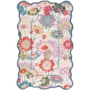 Jardin Scalloped JAR357 Hand Tufted Indoor Rugs - Safavieh - 1 of 4