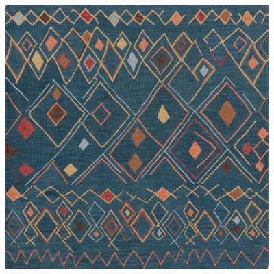 Suzani SZN314 Hand Hooked Indoor Indoor Rugs - Safavieh