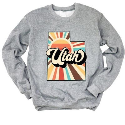 Simply Sage Market Women's Graphic Sweatshirt Retro Utah
