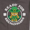 Men's - Garfield - Ready For Shenanigans Patrick's Day Short Sleeve Graphic T-Shirt - 2 of 4