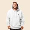 Dalix Astronaut Embroidered Fleece Zip Hoodie Cold Fall Winter Mens - 3 of 4