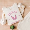 Simply Sage Market Women's Lightweight Garment Dyed Graphic Sweatshirt Embroidered Texas Bluebonnet Flower - 2 of 4