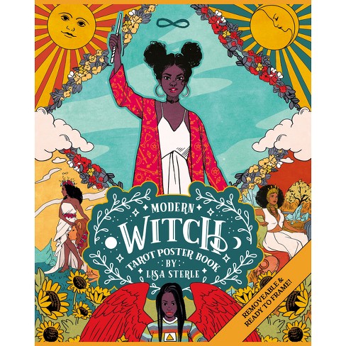 Gå tilbage kunst Observation Modern Witch Tarot Poster Book - By Lisa Sterle (paperback) : Target