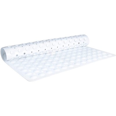 Tranquilbeauty Square White Shower Mat, White : Target