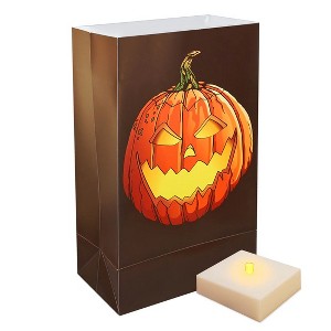 LumaBase Battery-Operated Luminaria Kit - Set of 6 - 1 of 4
