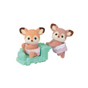 Calico Critters Deer Twins, Set of 2 Collectible Doll Figures - 1 of 4