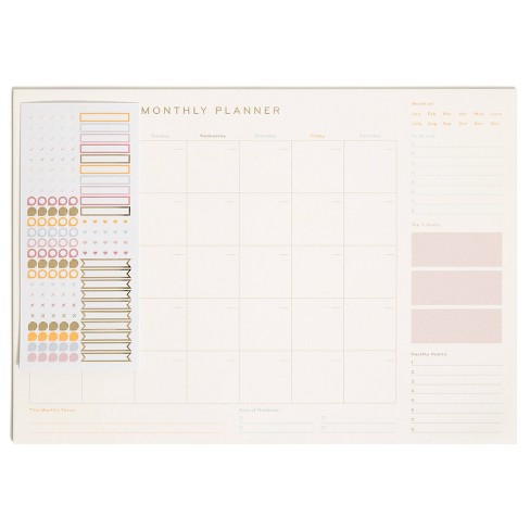 2024 Desk Agenda, Chambray