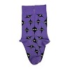 Peeking Eyes Socks from the Socks Panda - Medium Purple from the Sock Panda (Women's or Tweens Sizes) - Great for Halloween - 4 of 4
