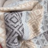 Anna-Kaci Soft Geometric Pattern Winter Scarf with Warm Cozy Knit Texture 78.5×26 Inches - 3 of 4