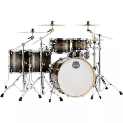 Mapex Armory Series Exotic Studioease 6-Piece Shell Pack with Deep Toms and 22 in. Bass Drum Black Dawn