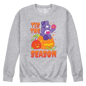 Men's - Care Bears - Halloween Tis the Season Graphic Fleece Sweatshirt - 1 of 4
