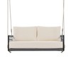 YOOCOZZ Patio 2 seat Woven Rope Swing with Soft Cushions - 2 of 4
