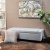Contemporary Tufted Storage Ottoman Bench with Soft-Close Lid and Hidden Compartment for Living Room – 3irtyhousy - 2 of 4