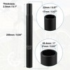 Unique Bargains Universal with Scale Mark Aluminum Alloy Bicycle Seat Post Black - 2 of 4