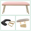 Unique Bargains Non-Slip Arm Rest for Nails Tech with Nail Table Mat 1 Set - 3 of 4