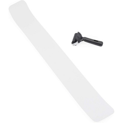 Okuna Outpost 15 Pieces Anti-Slip Stair Tread Tape Strips with Roller (32 x 4 in)