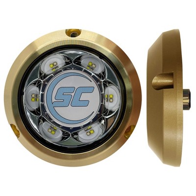 Shadowcaster Marine Lighting SC3 Series Bimini Blue Bronze Surface Mount Underwater Light