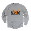 Simply Sage Market Women's Proud Mom Basketball Long Sleeve Garment Dyed Tee - 2 of 4