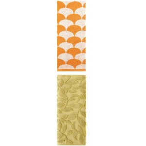 REGALWOVEN Cotton Boho Decorative Hand Towels for Bathroom 13" x 29"/14" x 30" 2 Pcs - 1 of 4
