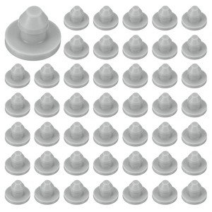 Unique Bargains M Silicone Waterproof Durable Multipurpose Mechanical Fasteners Gray - 1 of 4