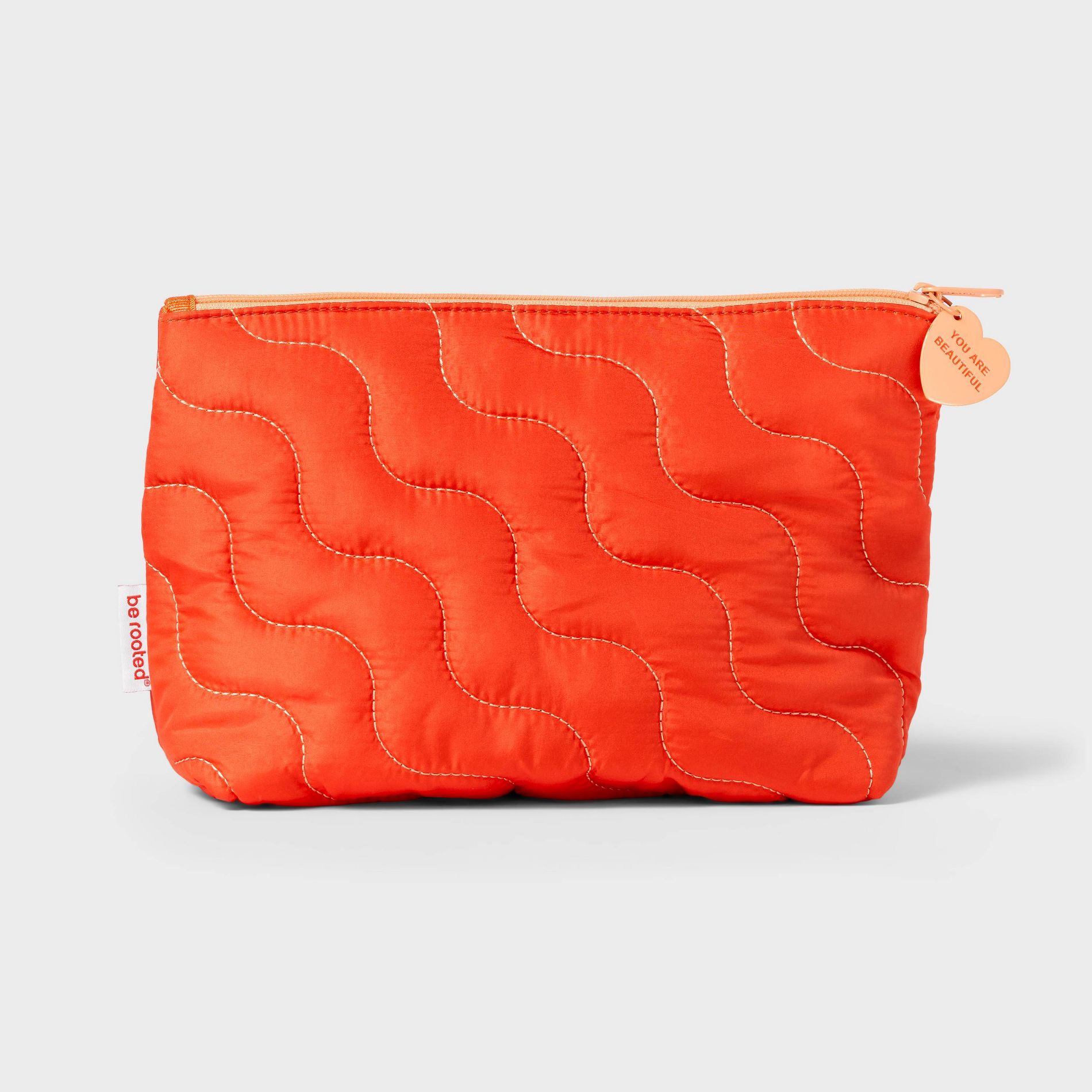 Be Rooted Cosmetic Bag Orange