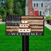 Summer Patriotic Birdhouse Oversized Mailbox Cover  - Oversized - Briarwood Lane - 2 of 3