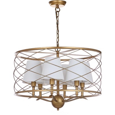 Thea Adjustable Pendant Lamp - Gold  - Safavieh