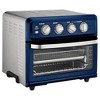 Cuisinart TOA-70NV AirFryer Toaster Oven w/ Grill, Navy Blue + Warranty Bundle - 2 of 4