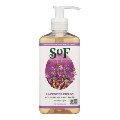 South of France Lavender Fields Nourishing Hand Wash - 8 fz