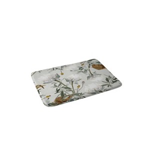 Iveta Abolina Helaine Memory Foam Bath Rug Gray - Deny Designs - 1 of 3