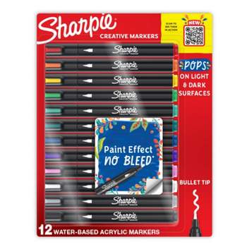Sharpie 12pk Creative Markers Bullet Tip Multicolored
