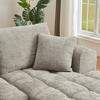 108.3" Chenille Tufted L-Shaped Modular Sectional Sofa with Right Chaise - 4 of 4