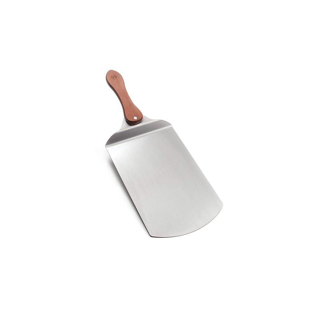 Outset Stainless Steel Pizza Peel with Rosewood Handle