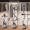 True & Tidy Heavy Duty 1800W Smart Auto Shut-off Garment Steamer with Water Sensor and Beep Alert Gray - 4 of 4