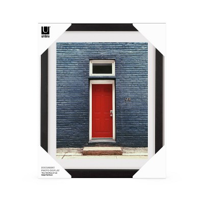 Classic Black Wood Floating Wall Frame for Certificates