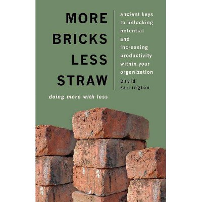 More Bricks Less Straw - by  Dave Farrington (Paperback)