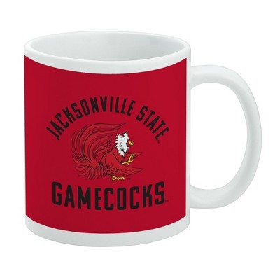Jacksonville State University Gamecocks Ceramic Coffee Mug Novelty Gift Mugs for Coffee Tea and Hot Drinks 11oz White