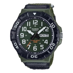 Casio Men's Oversized Sport Watch with Green Dial - MRW-210HB-3BV - 1 of 2