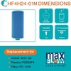 Hurricane Filters Elite Aseptic Spa Filter Cartridge for Unicel 4CH-24, PGS25P4, Filbur FC-0131, After Hours Spas, Nemco Spas, and Threaded 25 - 4 of 4